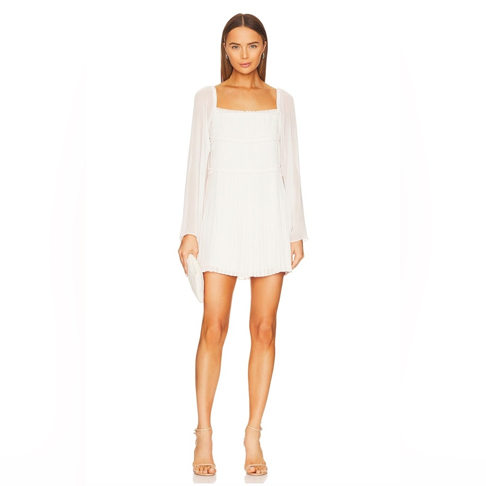 Alexis Zori Mini Dress in Gardenia